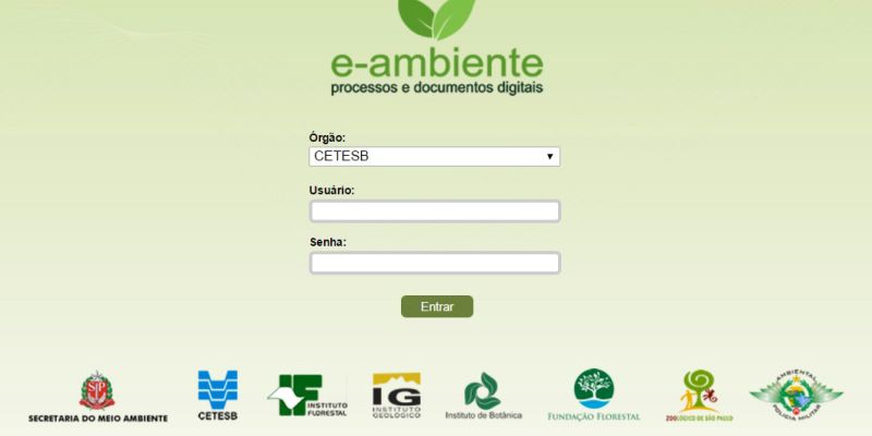 Padronização de arquivos para protocolo via e-ambiente