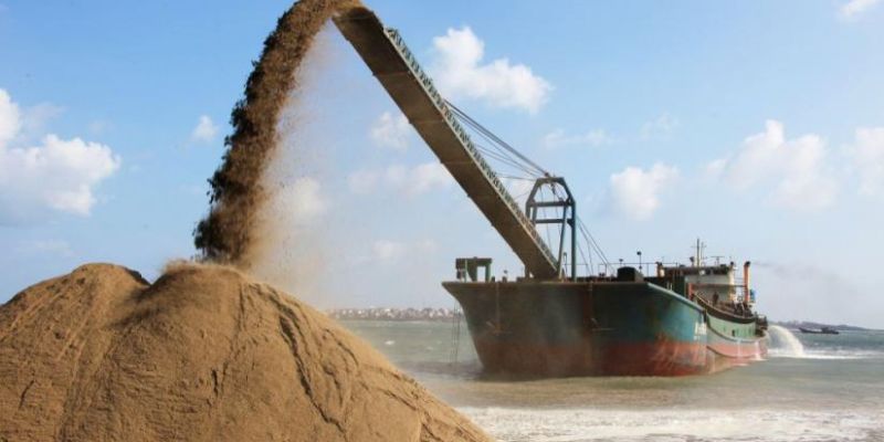 Procedimento para mineração por meio de Dragagem