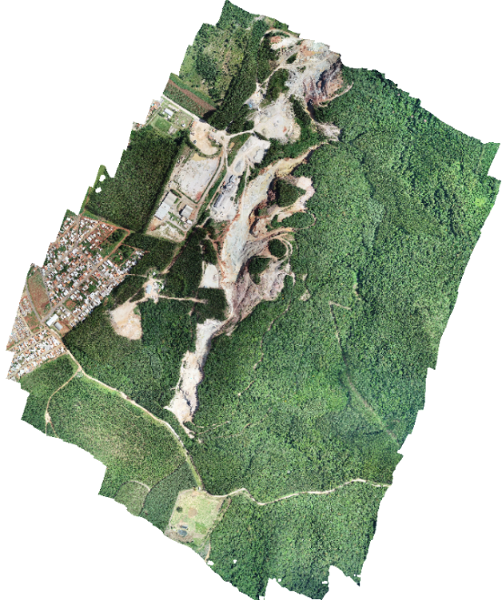 Atualização Topográfica de Mina por Meio de Utilização de Drone